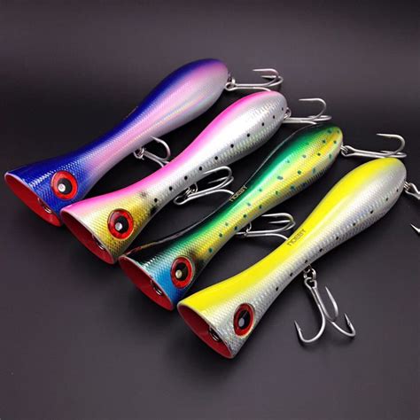 Aliexpress Buy 20 5cm 130g Big Popper Fishing Lures Deep Sea Top