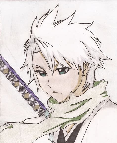 Toshiro Hitsugaya Shiro Minitokyo