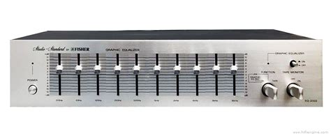 Fisher Eq Stereo Graphic Equalizer Manual Hifi Engine