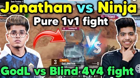 Jonathan Vs Ninja Pure V Fight Godlike Vs Gods Reign Blind Pure V