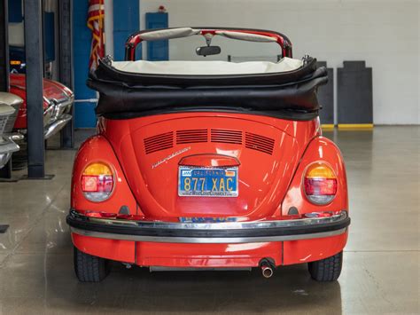 Volkswagen Super Beetle Fuel Injection Convertible With K Orig