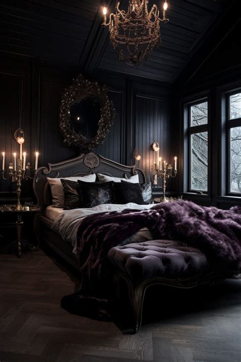 Whimsy Goth Bedroom Ideas in 2024 | Romantic bedroom design, Feminine ...