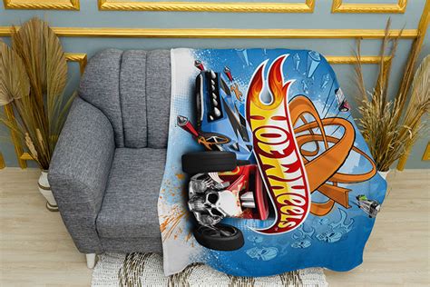 Плед Поєдинок Hot Wheels купити в Києві та Україні в інтернет магазині PromoPuff