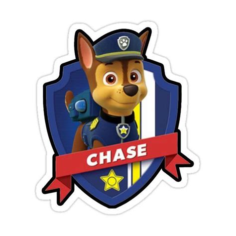 Paw Patrol Chase Sticker For Sale By VitezCrni Chase Paw Patrol