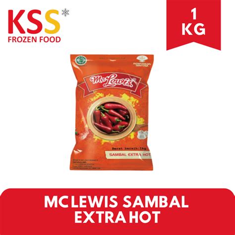 Jual MC LEWIS SAMBAL EXTRA HOT 1 KG Shopee Indonesia