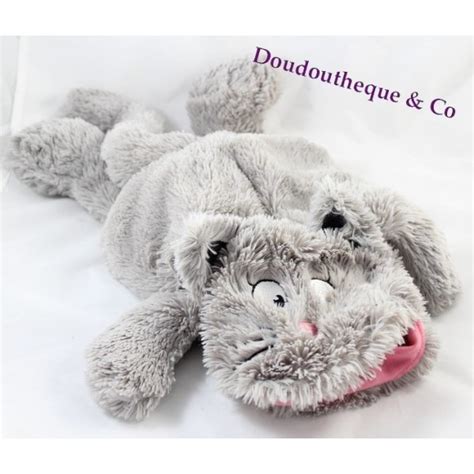 Peluche Chat Etam Range Pyjama Doudou Bouillotte Cm Sos Doudou