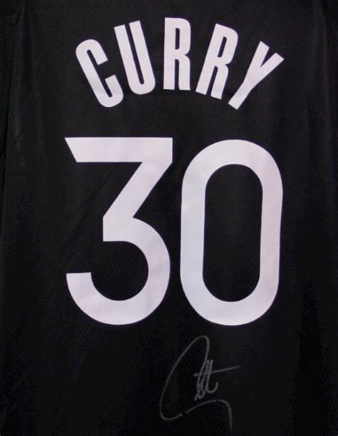 Jersey Firmado O Autografiado Por El Basquetbolista Stephen Curry