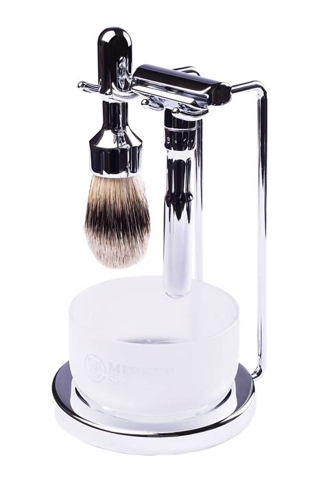 Merkur Futur Pc Shaving Set Polished Shaving Set Grooming Kit Shaving