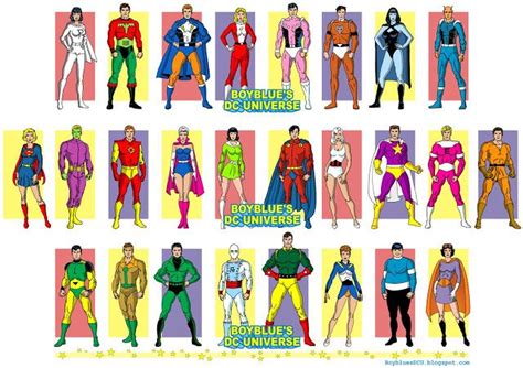 Boyblue S Dc Universe Legion Of Superheroes Superhero Legion