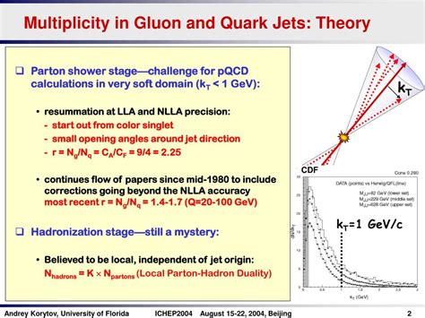 Ppt Quark And Gluon Jet Fragmentation Differences Powerpoint