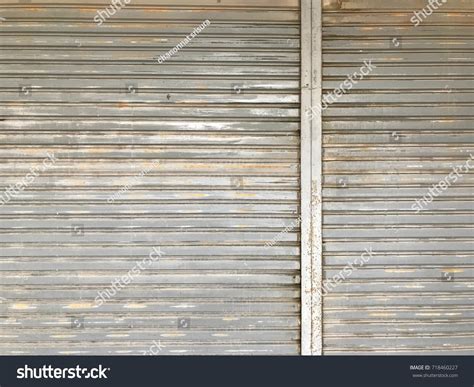 Steel Sliding Door Texture Background Stock Photo 718460227 | Shutterstock