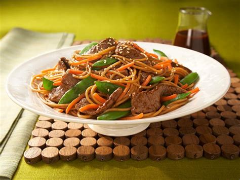 Asian Beef And Noodle Salad Recipe Food Network