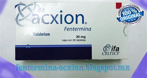 Fentermina Acxion Mg Que Es Fentermina