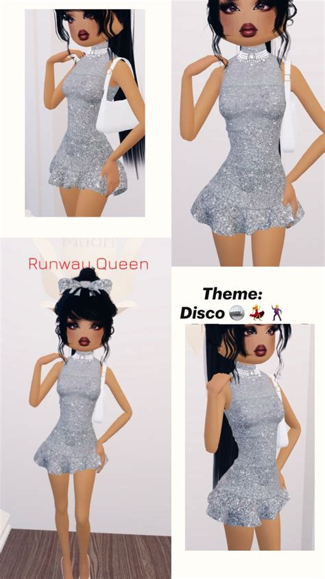 Theme Disco 🪩 💃 🕺 In 2024 Disco Inspired Outfits Indie Dresses Dress To Impress