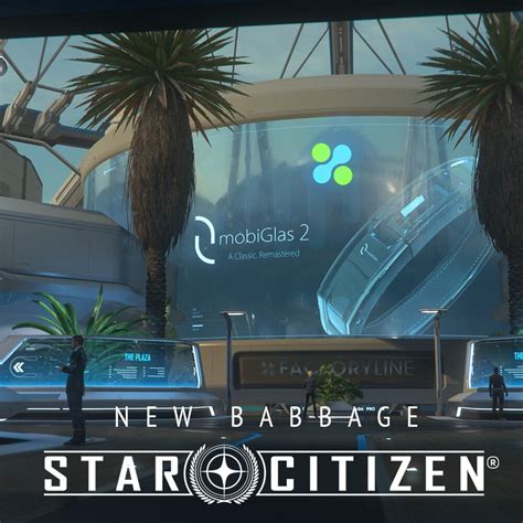 New Babbage Plaza: Environment Art in Star Citizen