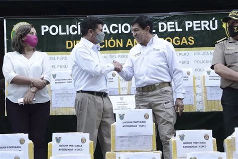 Pedro Castillo Congratulated Mininter After Seizing Three Tons Of Drugs “we Have Come To Clean