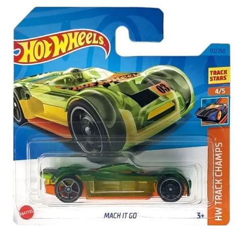 Hot Wheels Машинка базовой коллекции MACH IT GO зеленая HKH купить с доставкой по