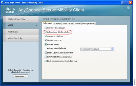 Cisco AnyConnect Secure Mobility Client 管理者ガイド リリース 3 1 VPN アクセスの設定