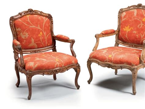 Paire De Fauteuils A Chassis D Epoque Louis Xv Vers Christie S