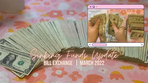 March Sinking Funds Update Bill ExchangeBlooming Budgets YouTube