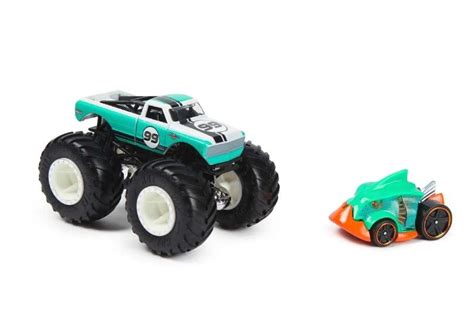 Монстр трак Хот вилс машинки для мальчиков Mattel машина Hot Wheels 2 шт Monster Truck Pure