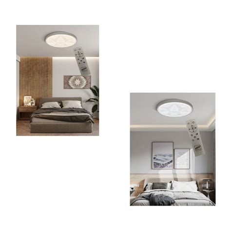 Plafoniera Luce Led W Cerchio Bianco Lampadario Soffitto Piatta Pn