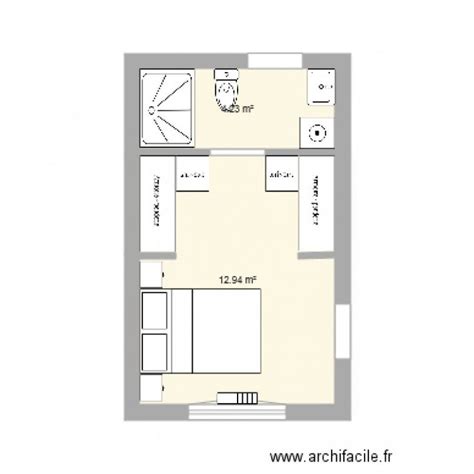 suite parentale 17m2 alice n3 Plan de 2 pièces et 17 m2 Chambre