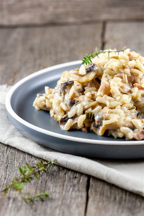 Risotto Met Champignons En Mascarpone Ohmydish