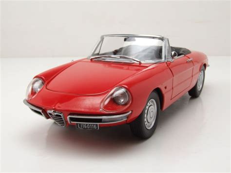 Modellauto Alfa Romeo Duetto Spider Rot Touring