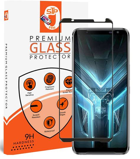 Stp Feel Advanced Black Border Tempered Glass Screen Protector