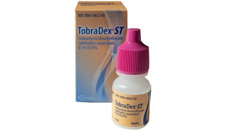 Tobradex St Now Available For Inflammatory Eye Conditions With