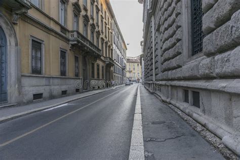 Milano City Centre Street View Editorial Stock Photo Image Of