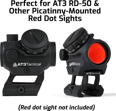 At Tactical Pro Mount Red Dot Riser Mount Or Inch Height For