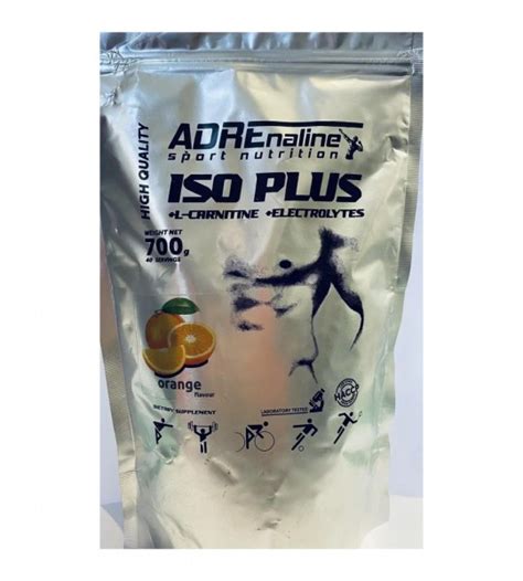 Adrenaline Iso Plus +L-Carnitine +Electrolytes 700 грамм купить ...