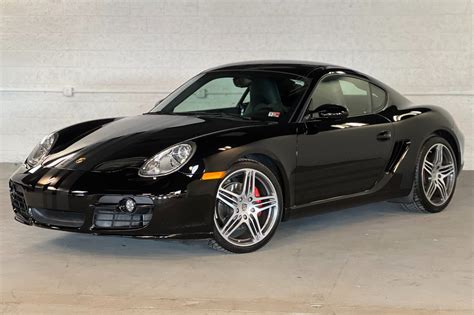 22k Mile 2008 Porsche Cayman S Design Edition 1 6 Speed For Sale On BaT