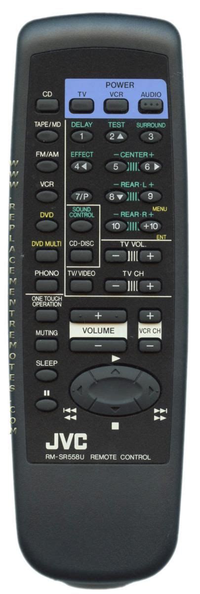 Buy Jvc Rm Sr U Rmsr U Audio Video Receiver Remote Control