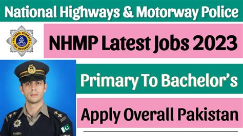 Motorway Police Jobs Online Apply National Highway Motorway