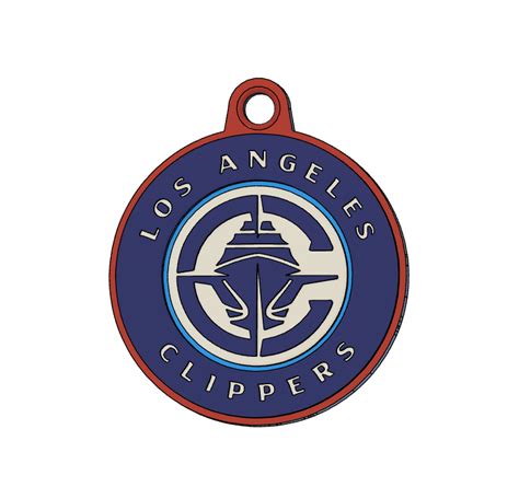 Archivo Stl Los Angeles Clippers New Logo Nba Modelo Para Descargar Y