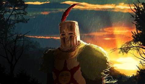 Heres My Drawing Of Solaire Praise The Sun Rgaming