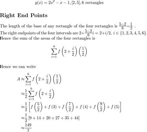 Use Left And Right Endpoints And The Given Number Of Rectang Quizlet