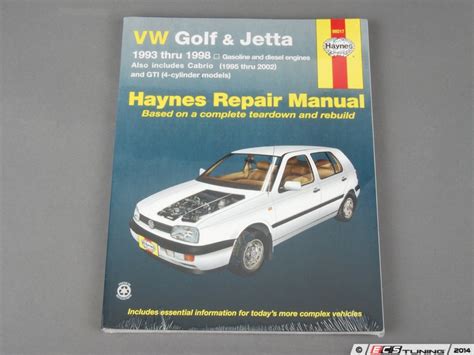 Haynes Haynes Repair Manual Vw Mkiii Golf Jetta