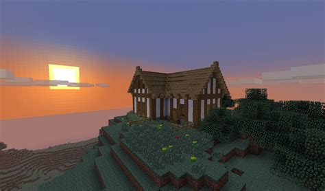 Medieval farmhouse Minecraft Map