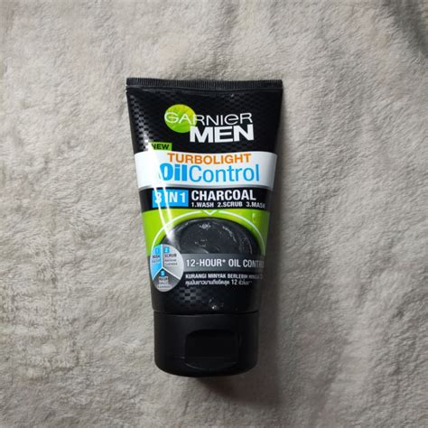 Jual Garnier Men Turbo Light Oil Control 3in1 Charcoal Foam Cleanser