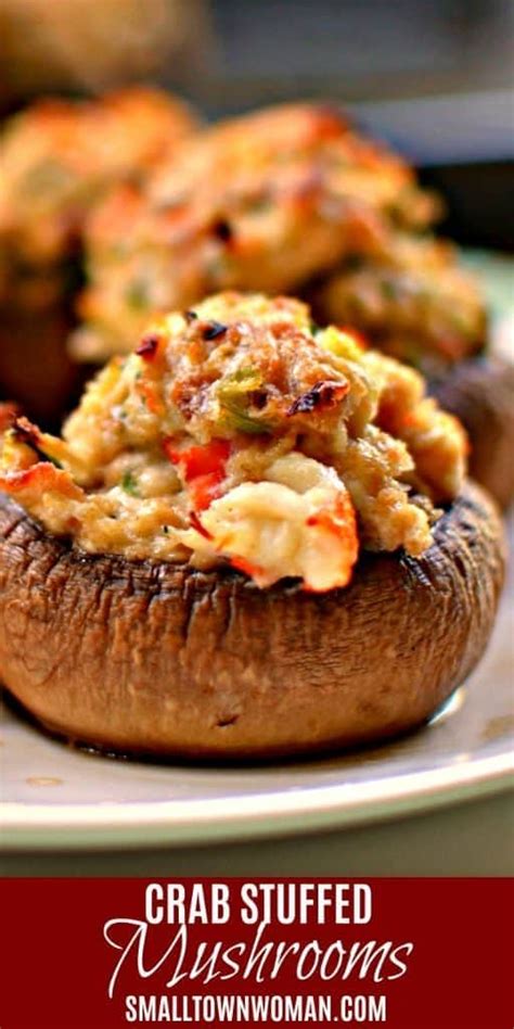 Crab Stuffed Mushrooms A Creamy Seafood Lovers Delight