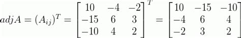 Matriz Adjunta Matem Tica Infoescola