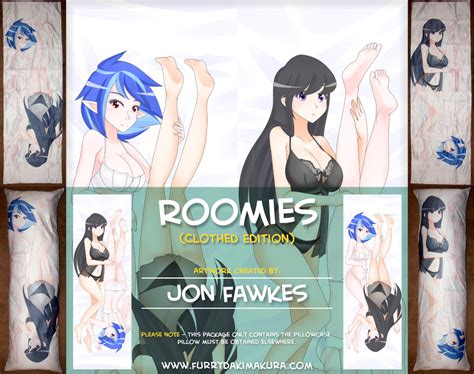Roomies Dakimakura By Jon Fawkes By Friendshipdreams Hentai Foundry