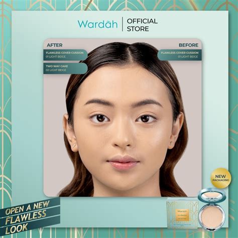 Wardah Refill Exclusive Flawless Cover Cushion Wardah Beauty Brunei