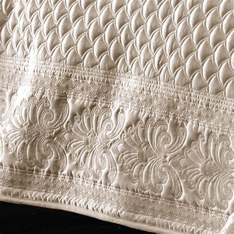 Zilara Pearl Coverlet By J Queen KING Luxury Bedspreads Coverlets