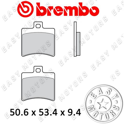 07020 XS CP PASTIGLIE FRENO BREMBO POSTERIORE APRILIA SCARABEO GT 150