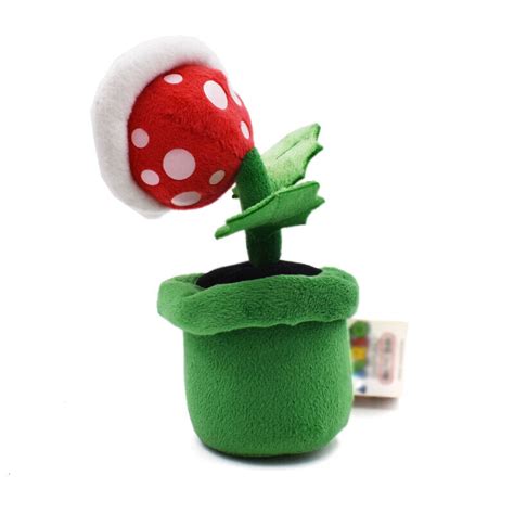 9 Super Mario Bros Plush Big Poison Piranha Plant Stuffed Doll Toys